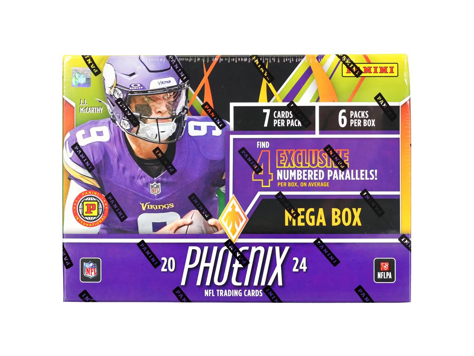 891842_004_052025_jpg 2024 Panini Phoenix Football Hobby International Mega Box - Image 1