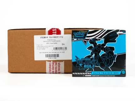 Pokemon Scarlet & Violet: Black Bolt Elite Trainer 10-Box Case