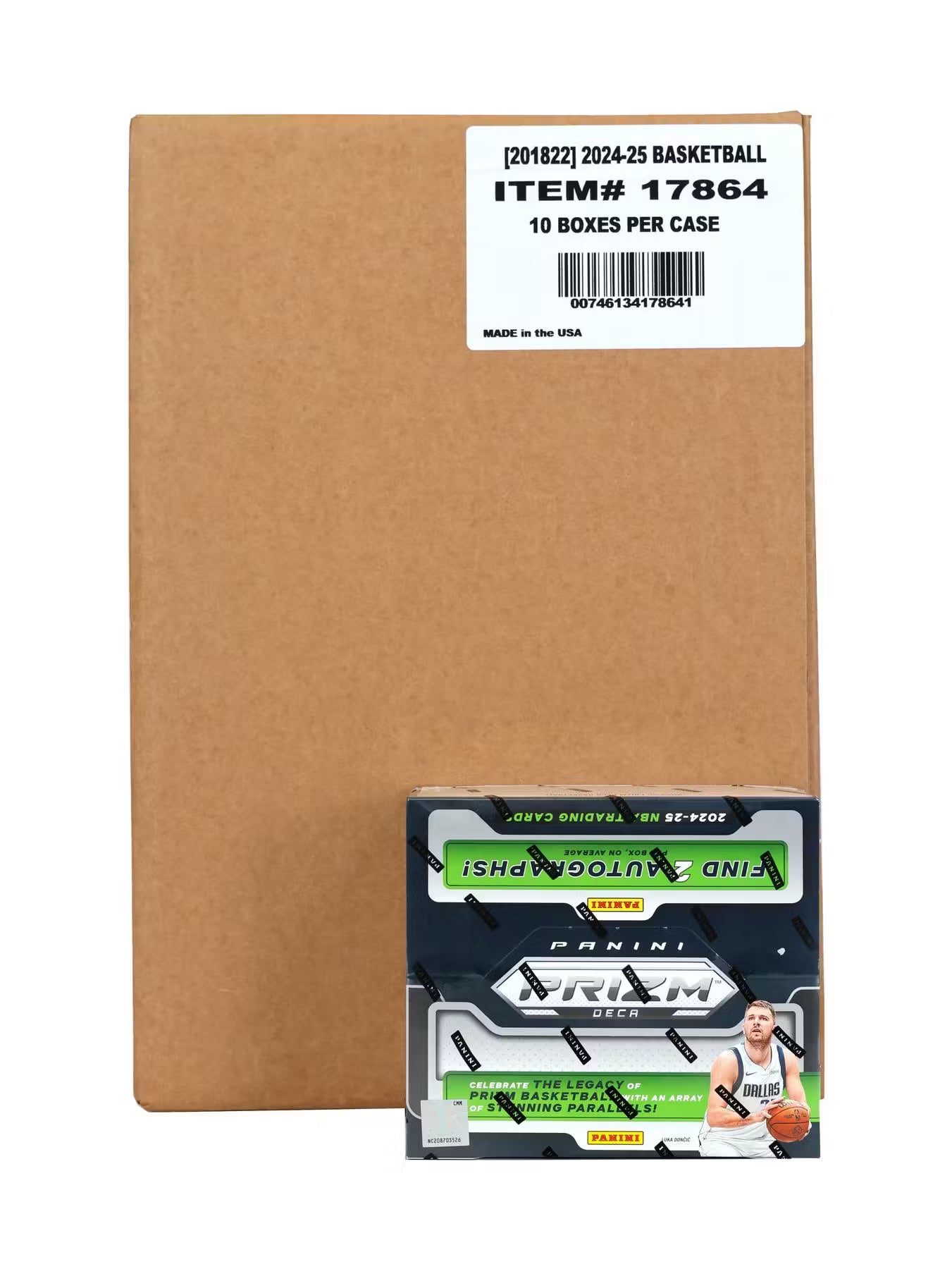 896202_001_052825_jpg 2024-25 Panini Prizm Deca Basketball Hobby 10-Box Case - Image 1