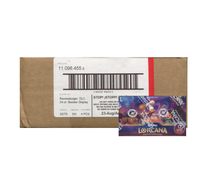 Disney Lorcana Shimmering Skies Booster 4-Box Case