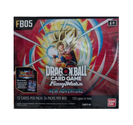 Dragon Ball Super TCG Fusion World 5 New Adventure Booster Box
