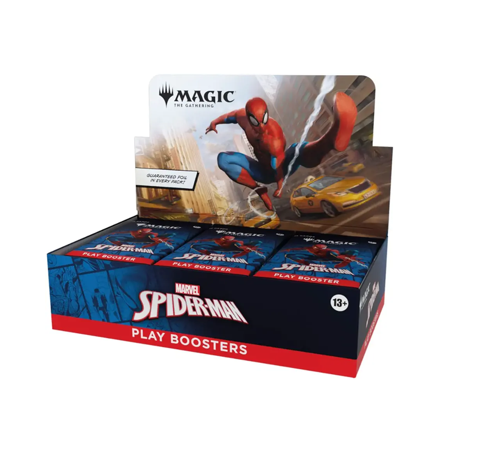 MagicTheGatheringMarvel_sSpider-ManPlayBoosterBox1 Magic: The Gathering Marvel's Spider-Man Play Booster Box - Image 1