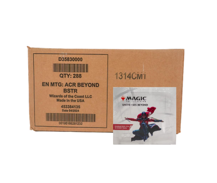 Magic the Gathering Assassin's Creed Beyond Booster 12-Box Case
