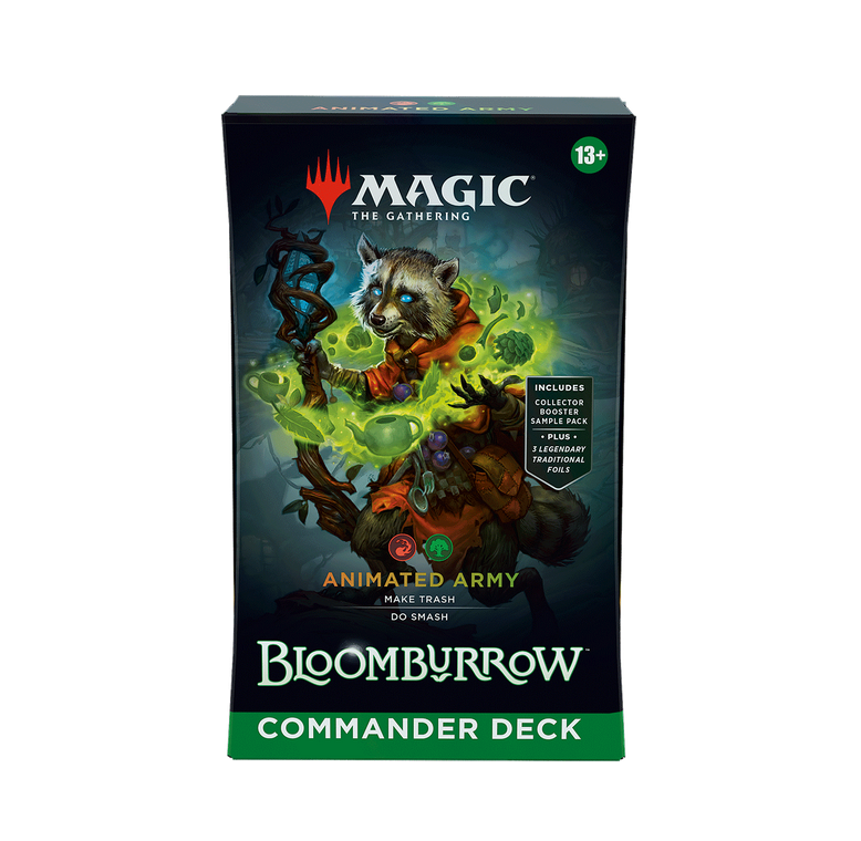 MagictheGatheringBloomburrowCommanderDeck_AnimatedArmy_1 Magic MtG Bloomburrow Commander Deck (Animated Army) - Image 1