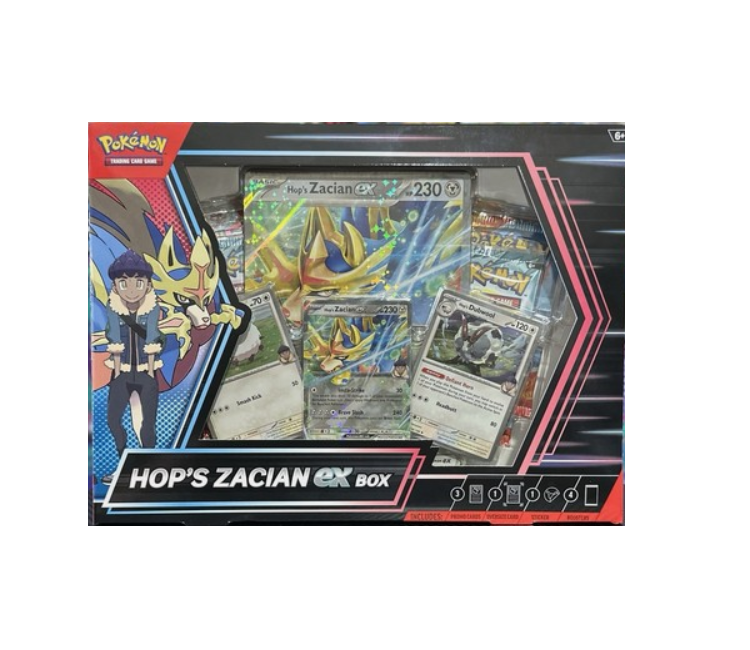 PokemonHop_sZacianexBox Pokemon Hop's Zacian ex Box - Image 1