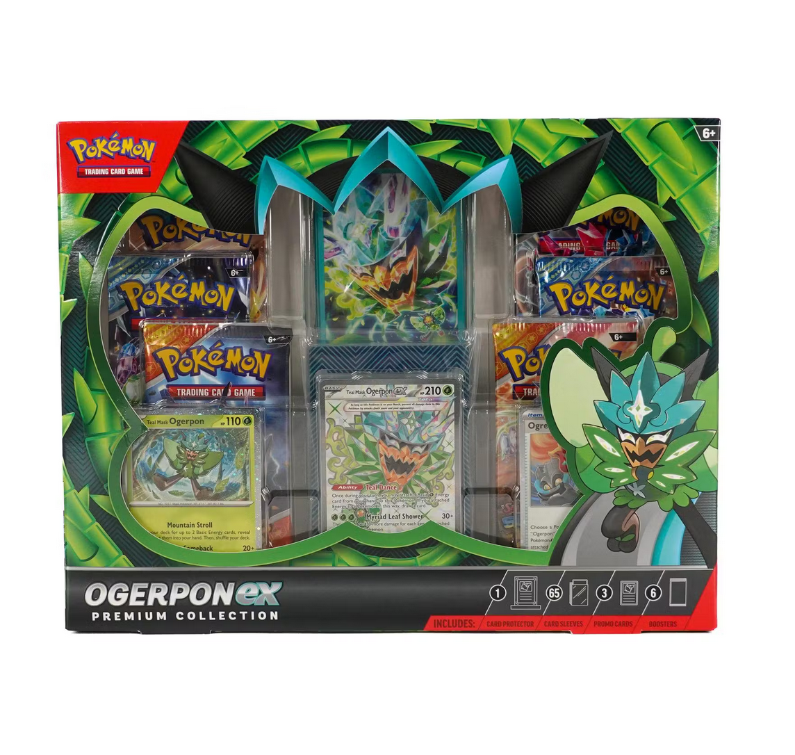 PokemonOgerponexPremiumCollectionBox Pokemon Ogerpon ex Premium Collection Box - Image 1