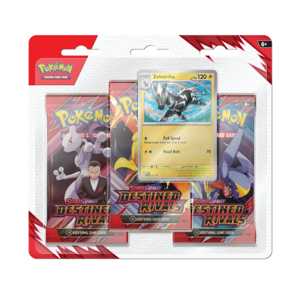 Pokemon Scarlet & Violet Destined Rivals 3-Pack Blister