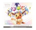 Pokemon Scarlet & Violet Prismatic Evolutions Elite Trainer 10-Box Case - Image 2