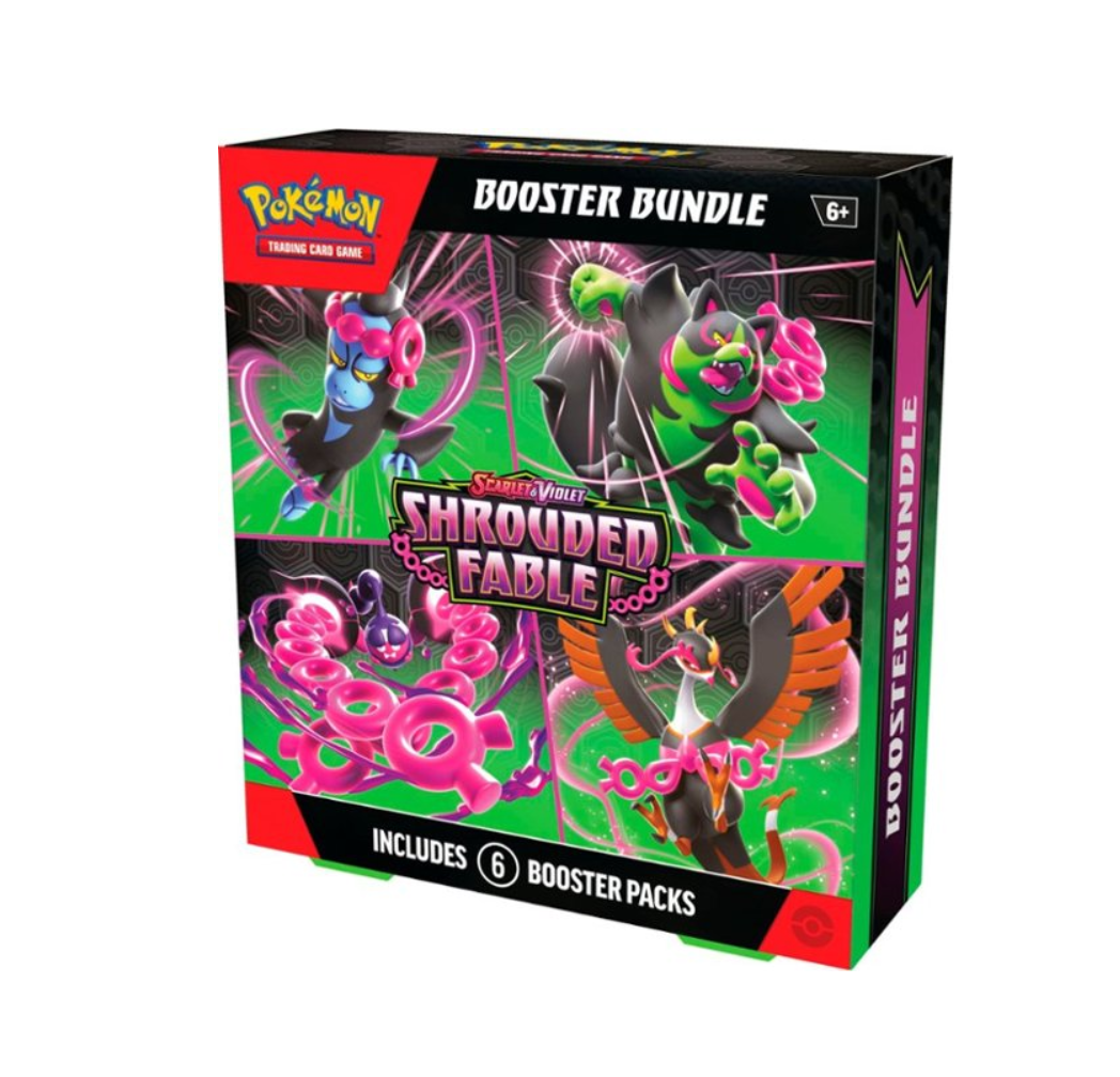 PokemonScarlet_VioletShroudedFableBoosterBundleBox Pokemon Scarlet & Violet Shrouded Fable Booster Bundle Box - Image 1