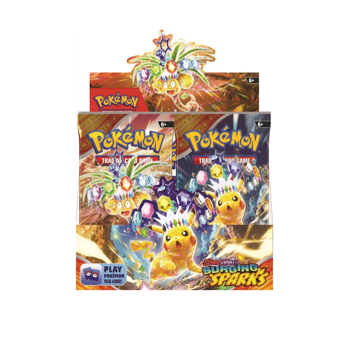 PokemonScarlet_VioletSurgingSparksBoosterBox_813d7ed3-d6d9-4172-bdf9-d6c94e0fedcf Pokemon Scarlet & Violet Surging Sparks Booster Box - Image 1