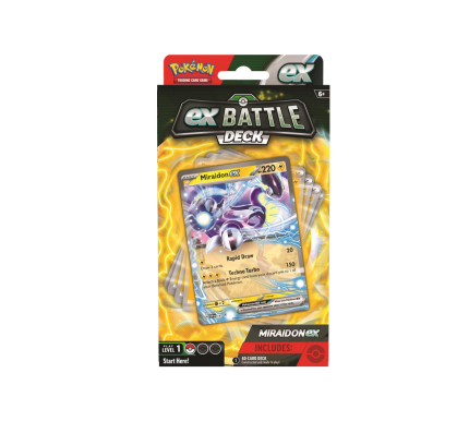 Pokemon Victini EX & Miraidon EX Battle Deck Box