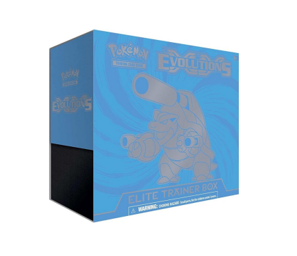 Pokemon XY Evolutions, (Blastoise) ETB Elite Trainer Box