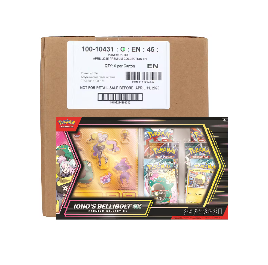 Pokemon_Iono_s_Bellibolt_EX_Premium_Collection_6-Box_Case2 Pokemon Iono's Bellibolt EX Premium Collection 6-Box Case - Image 1