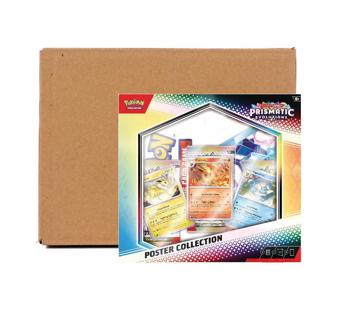 Pokemon_Scarlet_Violet_Prismatic_Evolutions_Poster_Collection_6-Box_Case2 Pokemon Scarlet & Violet Prismatic Evolutions Poster Collection 6-Box Case - Image 1