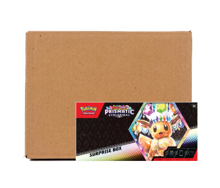 Pokemon Scarlet & Violet Prismatic Evolutions Suprise 6-Box Case