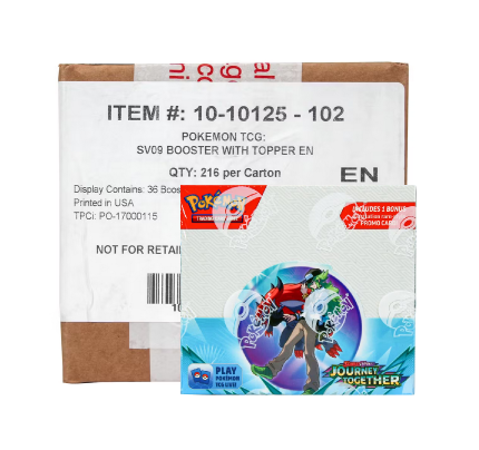 Pokemon Scarlet and Violet Journey Together Booster 6-Box Case