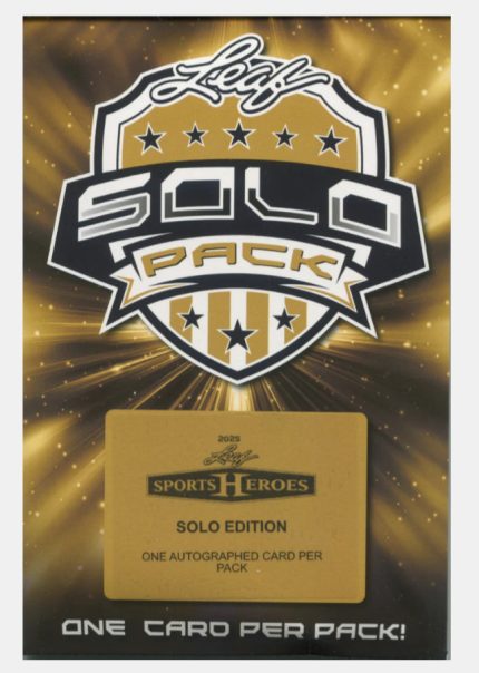 2025 Leaf Metal Sports Heroes Solo Edition 25-Pack Case
