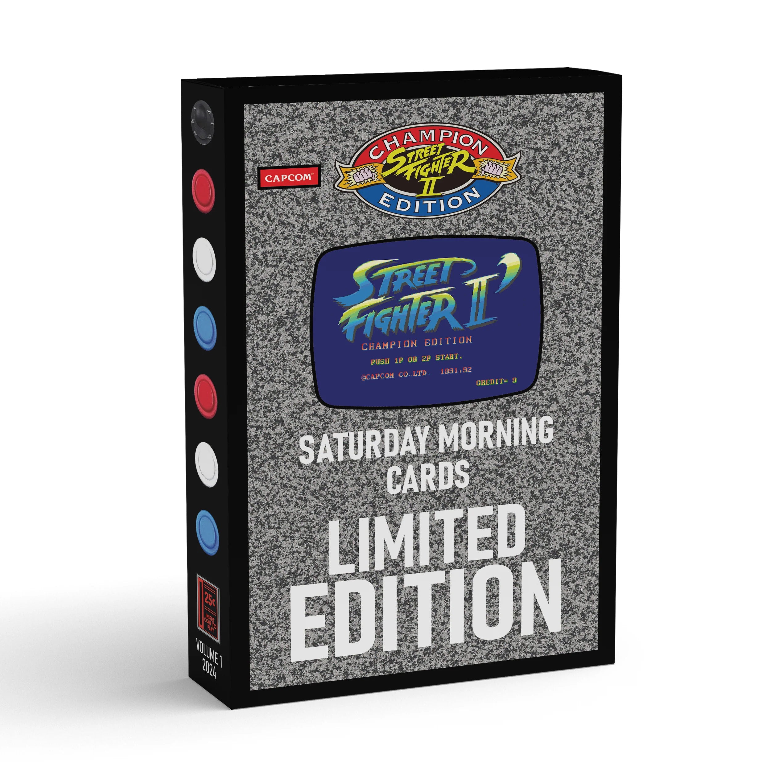 StreetFighterBox 2024 Saturday Morning Cards Street Fighter 2 Dual Guile vs. Zangief Box - Image 1