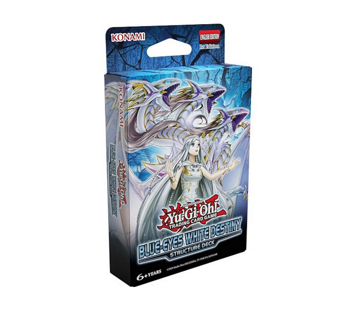 Yu-Gi-OhBlue-EyesWhiteDestinyStructureDeckBox1_4ef6cacb-46e8-4168-aa5b-90c55a971684 Yu-Gi-Oh Blue-Eyes White Destiny Structure Deck - Image 1