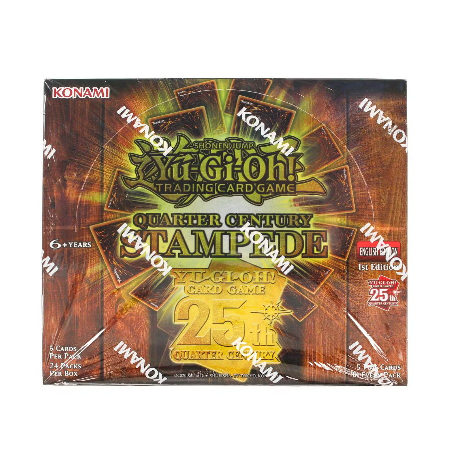 Yu-Gi-Oh_Quarter_Century_Stampede_Booster_Box Yu-Gi-Oh! Quarter Century Stampede Booster Box - Image 1