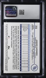 2024 Topps Chrome Junior Caminero #213 CGC 10 - Image 2