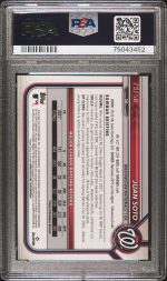 2022 Bowman Chrome Juan Soto #30 Gold Refractor PSA 10 - Image 2