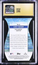 2024 Stadium Club Corey Seager #TRI-23 Triumvirates CGC 10 - Image 2