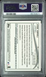 2014 Topps Chrome Jose Abreu #JA PSA 9 - Image 2