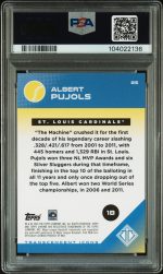 2024 Topps Transcendent Collection Albert Pujols #85 PSA 9 - Image 2