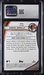 2024 Best Samuel Basallo #TP-2 Top Prospects CGC 10 - Image 2