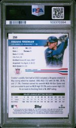 2024 Topps Pristine Freddie Freeman #259 PSA 10 - Image 2
