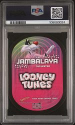 2024 Fleer Retro Looney Tunes Jambalaya Sylvester #J6 PSA 9 - Image 2