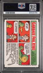 1987 Garbage Pail Kids Stickers Weird Wendell #294A PSA 10 - Image 2