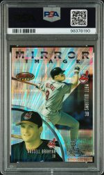 1997 Bowman's Best Mirror Image Brnyn Wllms Bltr JNS #MI9 PSA A - Image 2