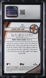 2024 Best Jung Hoo Lee #57 CGC 10 - Image 2