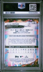 2024 Topps Finest Shohei Ohtani #286 PSA 9 - Image 2