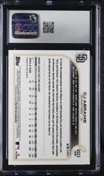 2022 Topps Chrome Update CJ Abrams #USC3 CGC 10 - Image 2