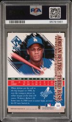 2001 Pacific Private Stock Adrian Beltre #59 PSA 8 - Image 2