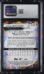 2024 Topps Finest Andrew McCutchen #233 CGC 10 - Image 2