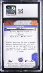 2023 Best Brett Baty #68 CGC 10 - Image 2
