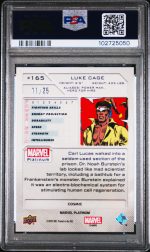 2023 Upper Deck Marvel Platinum Luke Cage #165 PSA 9 - Image 2