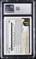 2024 Bowman Chrome Sapphire Henry Davis #7 Orange CGC 10 - Image 2