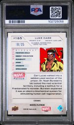 2023 Upper Deck Marvel Platinum Luke Cage #165 PSA 9 - Image 2