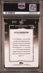2024 Topps Now Victor Wembanyama #7 PSA 10 - Image 2