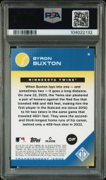 2024 Topps Transcendent Collection Byron Buxton #5 PSA 9 - Image 2