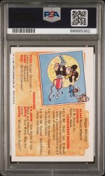 1987 Garbage Pail Kids Stickers Sticky Nikki #288b PSA 10 - Image 2