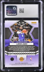 2021-22 Panini Mosaic LeBron James #286 Red CGC 10 - Image 2
