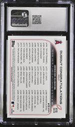 2022 Topps Dugout Congratulations #416 CGC 10 - Image 2