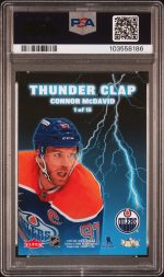 2025 Upper Deck Certified Diamond Dealer Promos Connor McDavid #1 PSA 9 - Image 2