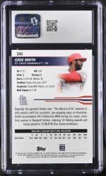 2024 Topps Pristine Ozzie Smith #243 Green Refractor CGC 10 - Image 2